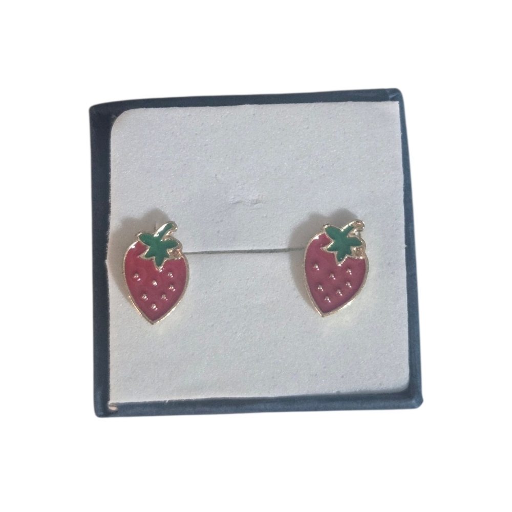 Strawberry‎ Earrings (NWOT)